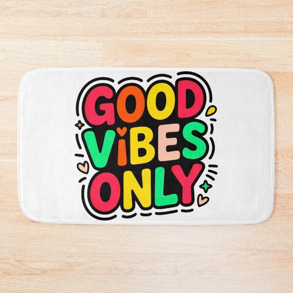Item preview, Colorful Good Vibes Sticker  designed and sold by SteezeeStore.
