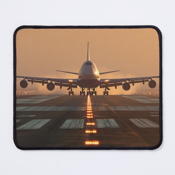 Item preview, Boeing 747 Night Runway Glow designed and sold by Skyframe Aviation.