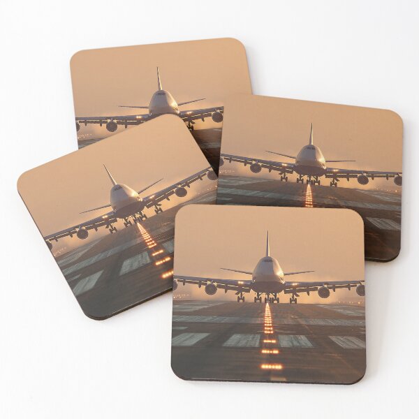 Item preview, Boeing 747 Night Runway Glow designed and sold by Skyframe Aviation.