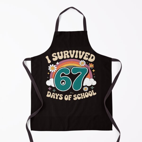 Item preview, I Survived 67 Days of School Six Seven Meme designed and sold by lavethediso.