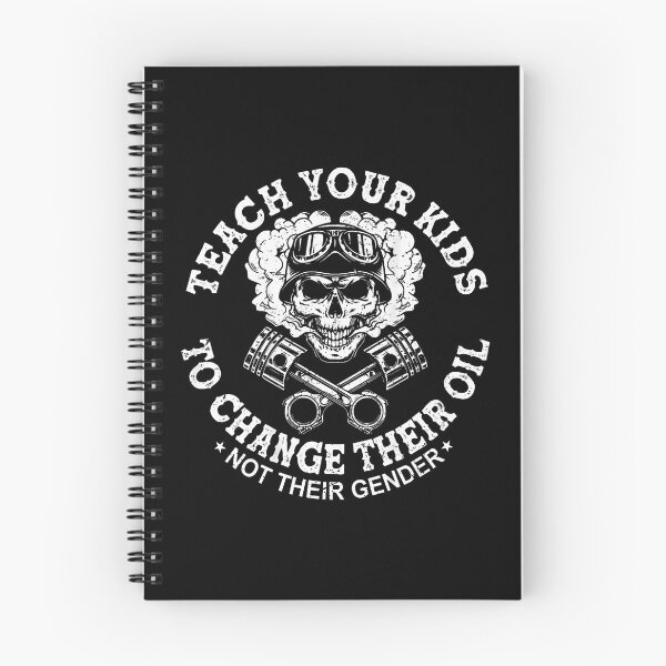 Item preview, Teach Your To Change Their Oil Not Their Gender On Back designed and sold by cordfried3h.