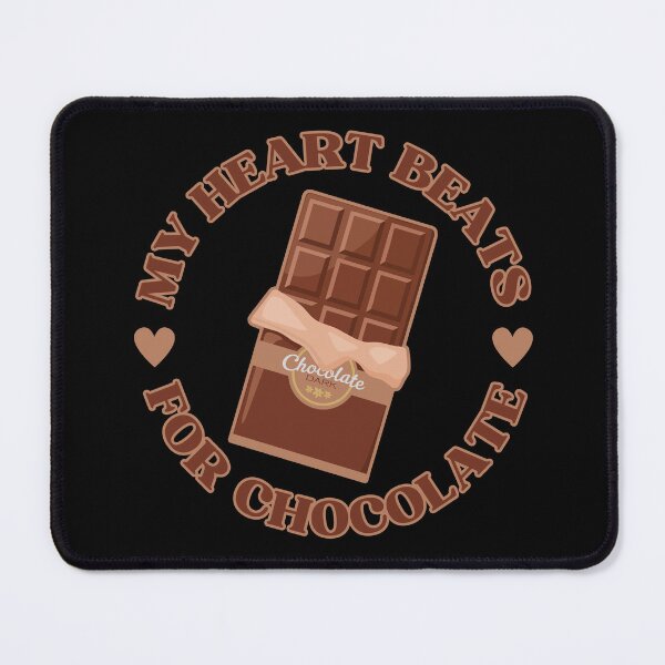 Item preview, My heart beats for chocolate designed and sold by Shedronpanda.