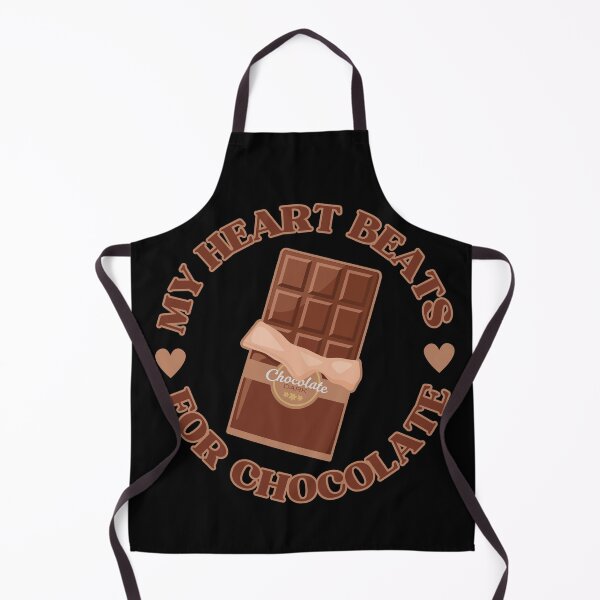 Item preview, My heart beats for chocolate designed and sold by Shedronpanda.