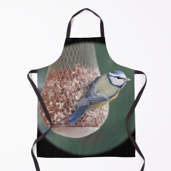 Item preview, A visit from the beautiful Blue Tit designed and sold by ScabaceArt.
