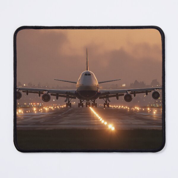 Item preview, BA Jumbo Jet in Blue Hour designed and sold by Skyframe Aviation.