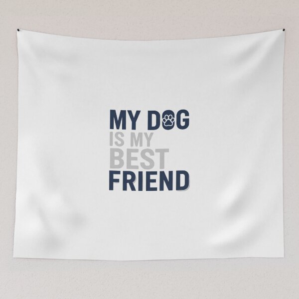 Item preview, My Dog Is My Best Friend Shirt for Dog Dads designed and sold by CustomViva.