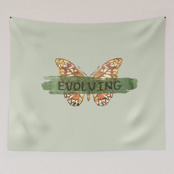 Item preview, Earthy Watercolor Butterfly- Evolving designed and sold by DanniDan.