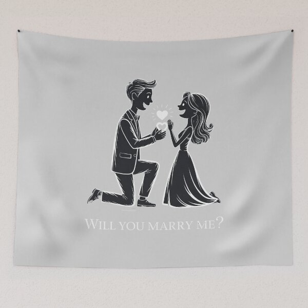 Item preview, Will You Marry me Sign Bride Groom Wedding Proposal Fiance designed and sold by countntenov.