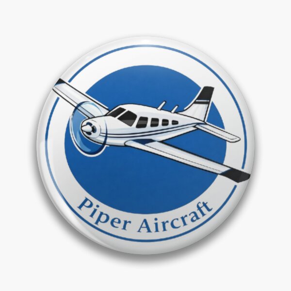 Item preview, Piper Aircraft emblem aviation merch pilots gifts aviators designed and sold by PilotandPlane.