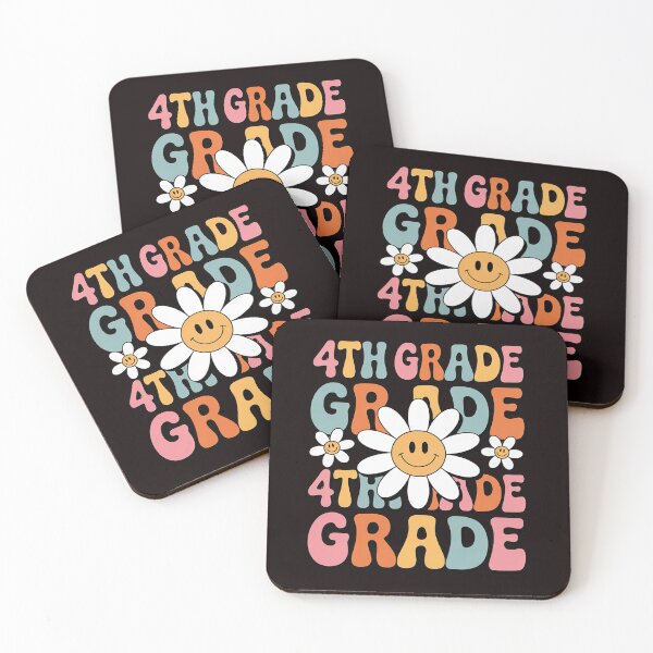 Item preview, Groovy 4th Grade Back to School First Day of Fourth Grade designed and sold by lavethediso.