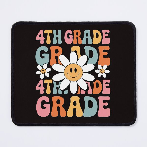 Item preview, Groovy 4th Grade Back to School First Day of Fourth Grade designed and sold by lavethediso.