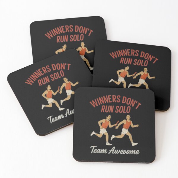 Item preview, Winners Don’t Run Solo Relay Team Graphic Motivation Gear designed and sold by countntenov.