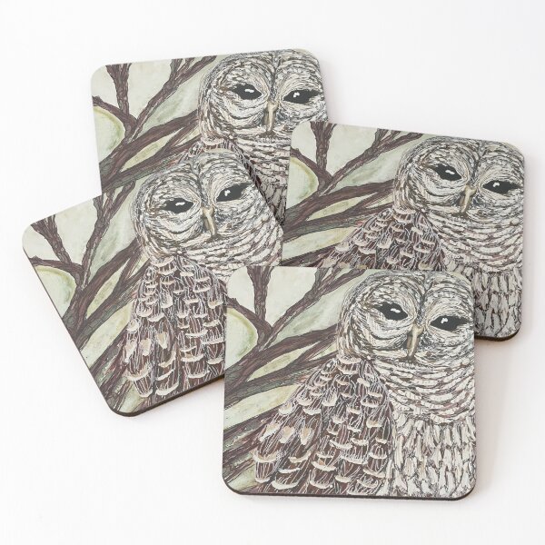 Item preview, Barred Owl Watching designed and sold by JWPortman.