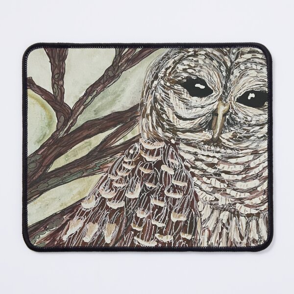 Item preview, Barred Owl Watching designed and sold by JWPortman.
