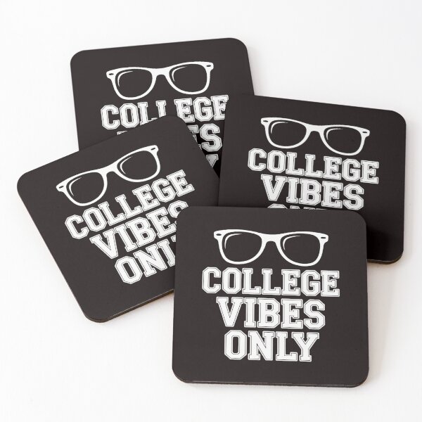 Item preview, College Vibes Only Funny Student Back to School designed and sold by lavethediso.