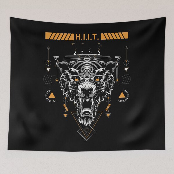 Item preview, HIIT Man Beast Gym Graphic designed and sold by agsdslminno84.