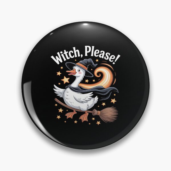 Item preview, Witch, Please! Sarcastic Goose Halloween Humor designed and sold by countntenov.