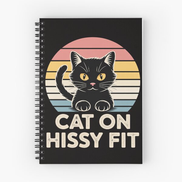 Item preview, Cat on Hissy Fit Funny Cat Lover Humor Kitten Couples designed and sold by czechascheledu.