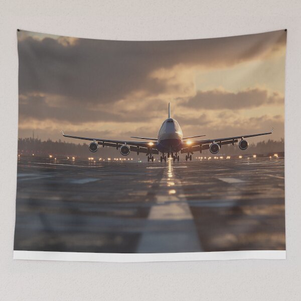 Item preview, BA Jumbo Jet Before Takeoff designed and sold by Skyframe Aviation.