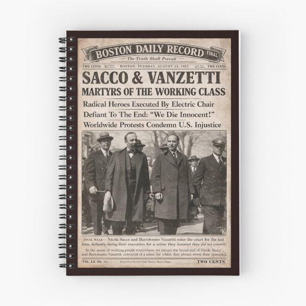 Item preview, Sacco & Vanzetti Martyrs of The Working Class designed and sold by 3 Funky Broads.
