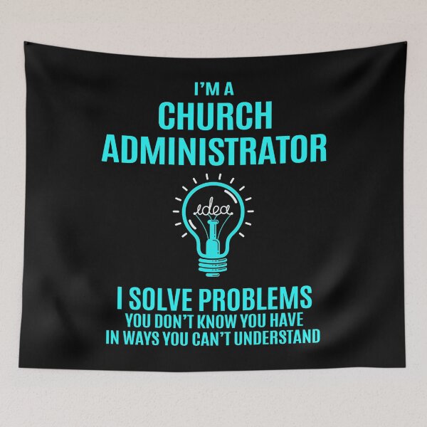 Item preview, Church Administrator designed and sold by GaliguineChines.