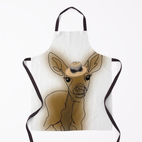 Item preview, Danielle the Deer in a Sun Hat – animalzinhats designed and sold by Ashley’sAnimalz.
