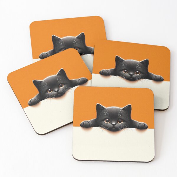 Item preview, Curious Kitten designed and sold by Beyondnote-Art.
