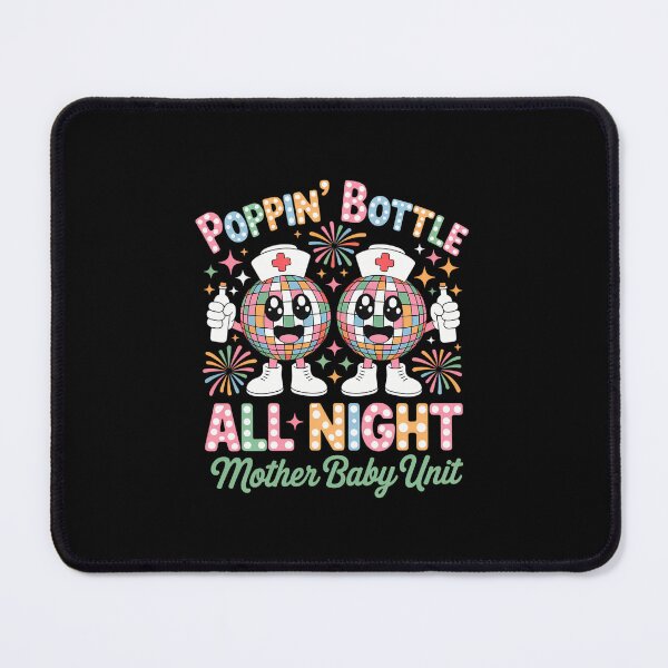 Item preview, Poppin' Bottle All Night 2026 Mother Baby Unit New Year designed and sold by JonathalIngham.