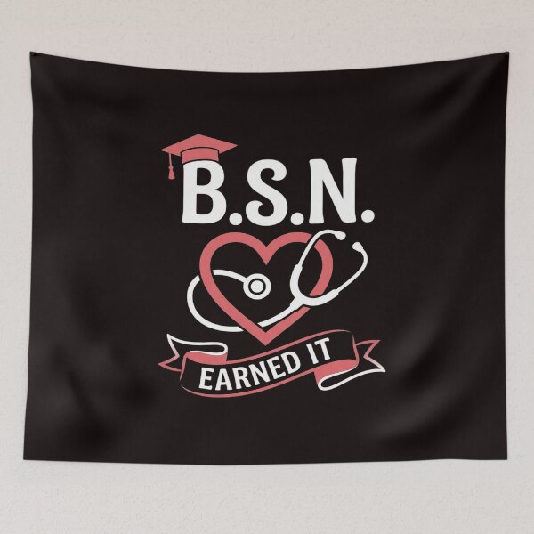 Item preview, BSN Earned It Nurse Degree Senior Nursing Graduate designed and sold by lavethediso.
