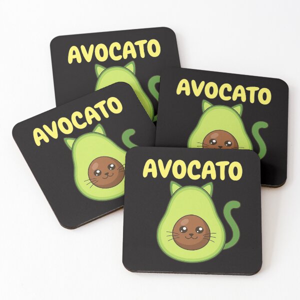 Item preview, Avocato Cat Vegeterian Cat Lover Tee Vegan Cat Avocado Joke designed and sold by czechascheledu.