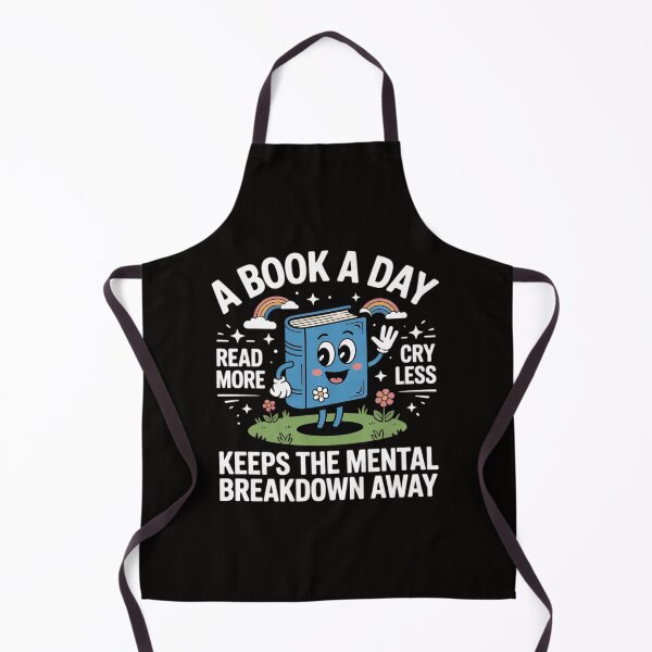 Item preview, A Book A Day Keeps The Mental Breakdown Away designed and sold by czechascheledu.