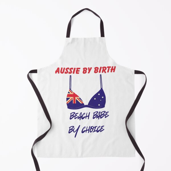 Item preview, Aussie by Birth Beach Babe by Choice – Australian Flag Bikini T-Shirt designed and sold by Hintotees.