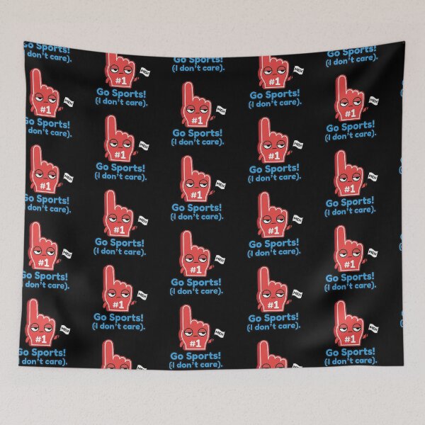 Item preview, Sassy Bored Foam Finger "Go Sports! (I don't care)" designed and sold by Sassy Cult.