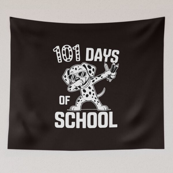 Item preview, 101 Days School Dabbing Dalmatian Dog Teachers Kids designed and sold by MichaelStalkas.