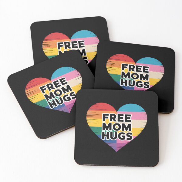 Item preview, Free Mom Hugs LGBTQ Mom designed and sold by CruelShadesSt.