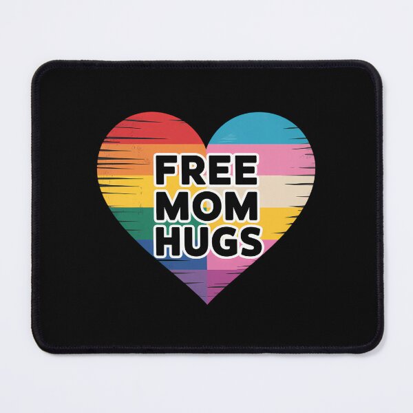 Item preview, Free Mom Hugs LGBTQ Mom designed and sold by CruelShadesSt.