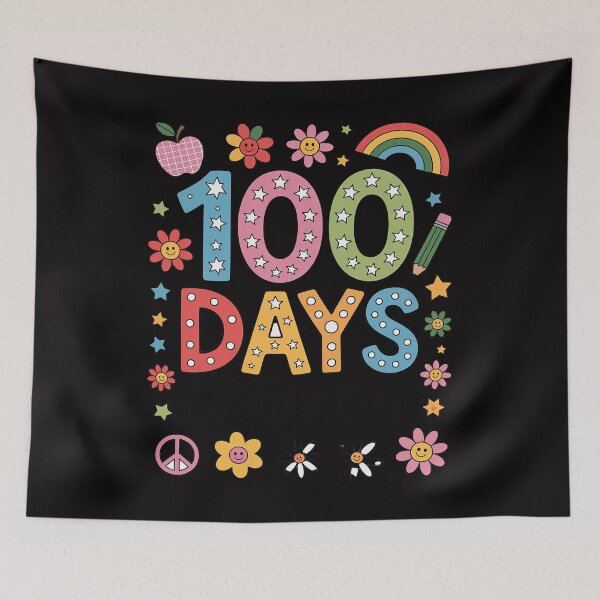 Item preview, 100 Days Smarter Groovy 100th Day of School designed and sold by Vexat062Art.