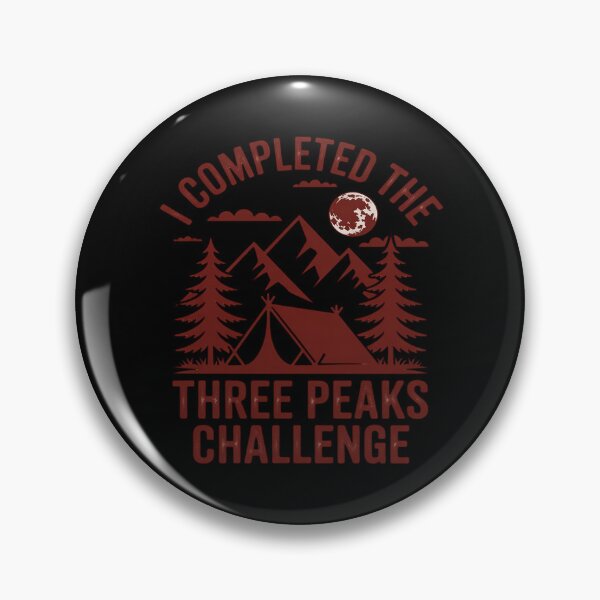 Item preview, 3 PEAKS CHALLENGE HIKING CLUB designed and sold by Slwankol.