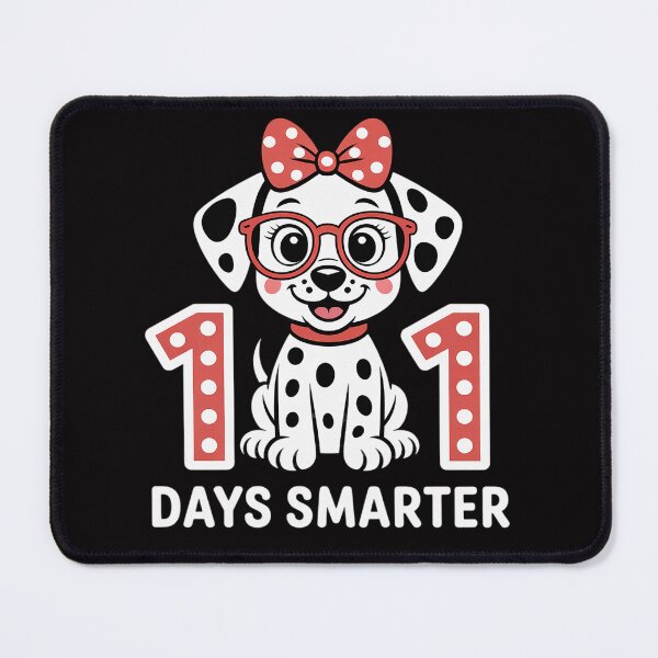 Item preview, 100 Days Smarter 101st Day School Dalmatian Dog Teacher designed and sold by Vexat062Art.