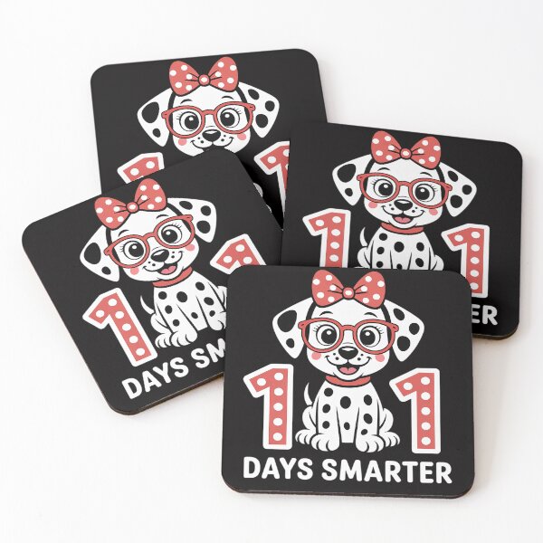 Item preview, 100 Days Smarter 101st Day School Dalmatian Dog Teacher designed and sold by Vexat062Art.