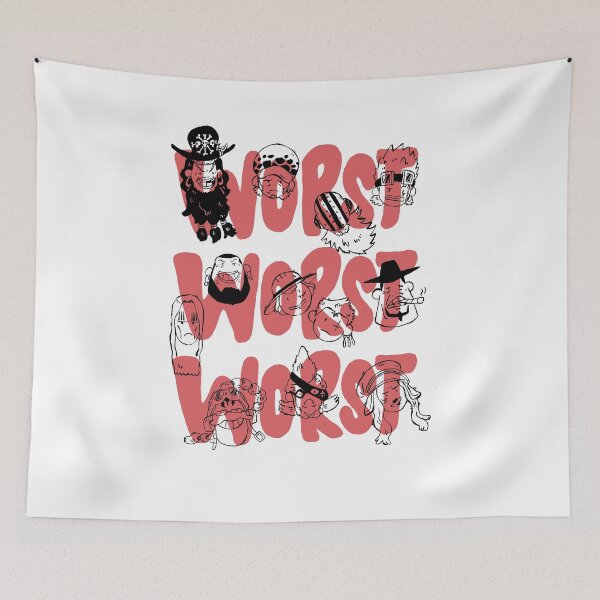 Item preview, Notorious Worst Generation Pirate- Anime Pirate Shonen Parody designed and sold by RNASstuff.
