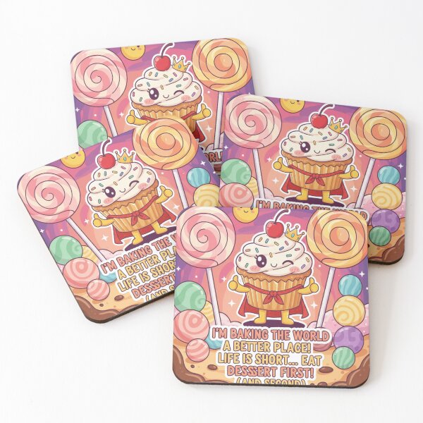 Item preview, Baking the World Better Cupcake designed and sold by JustSketchs.