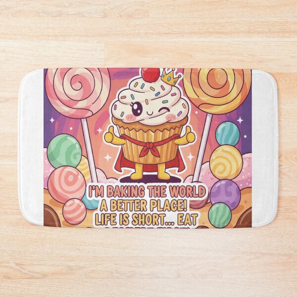 Item preview, Baking the World Better Cupcake designed and sold by JustSketchs.