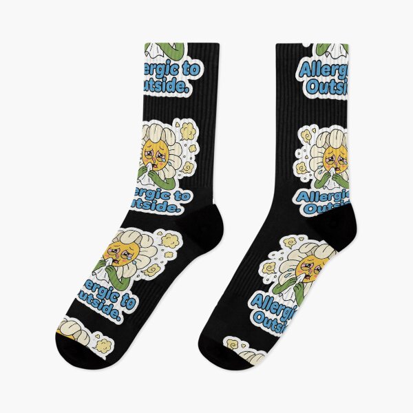 Item preview, Sassy Allergic Flower "Allergic to Outside" designed and sold by Sassy Cult.