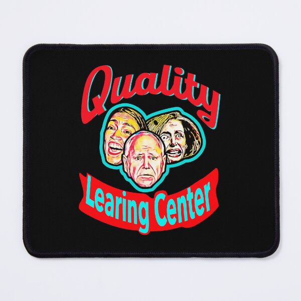 Item preview, Quality Learing Center with funny faces designed and sold by PerkyParakeet.