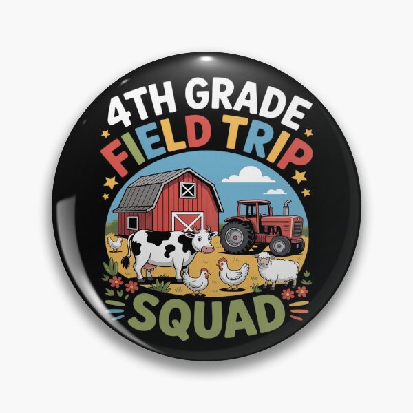 Artikelvorschau, 4. Klasse Field Trip Squad Lehrer Field Day Vibes Farm Life entworfen und verkauft von Slwankol.