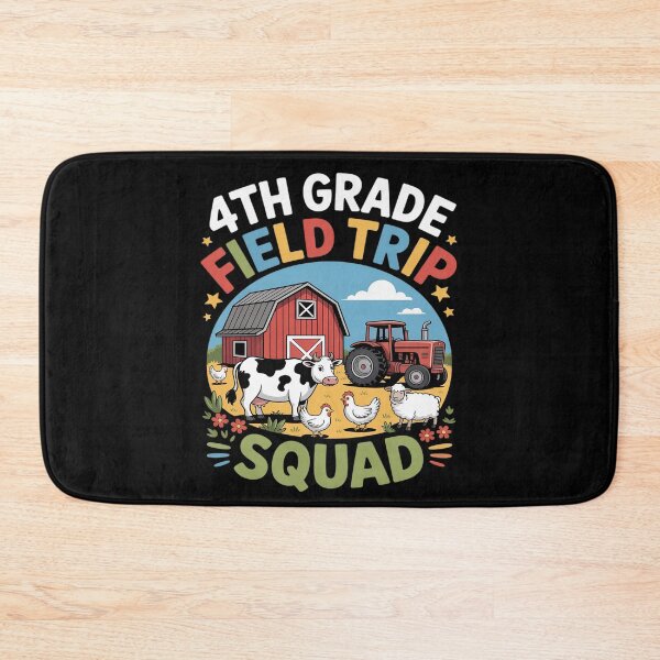 Item preview, 4th Grade Field Trip Squad Teacher Field Day Vibes Farm Life designed and sold by Slwankol.