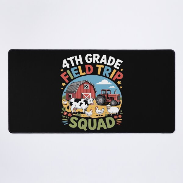 Item preview, 4th Grade Field Trip Squad Teacher Field Day Vibes Farm Life designed and sold by Slwankol.