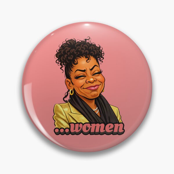 Item preview, Mary Cosby Inspired Cartoon Caricature | RHOSLC Vibes | Iconic Reality TV Art Print Sticker designed and sold by SimplyJasper.