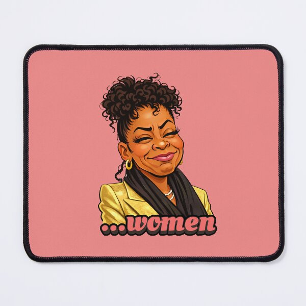 Item preview, Mary Cosby Inspired Cartoon Caricature | RHOSLC Vibes | Iconic Reality TV Art Print Sticker designed and sold by SimplyJasper.